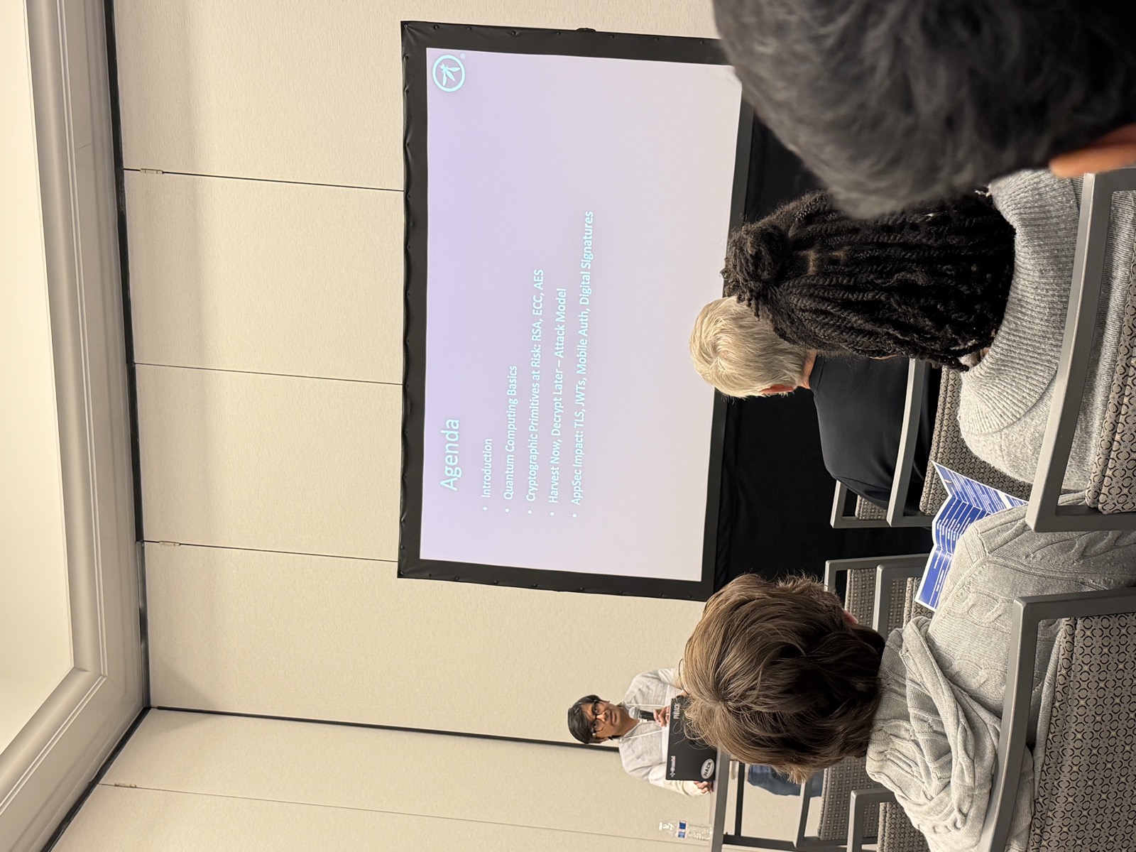 Walking through the talk agenda: quantum basics